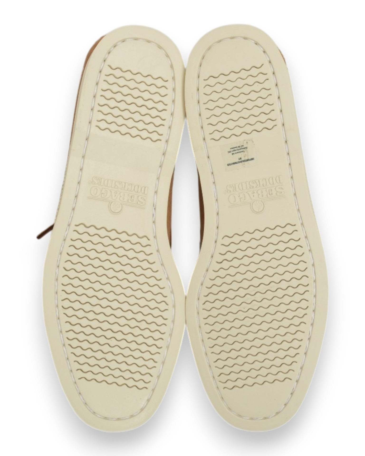 Beige Suede Docksides