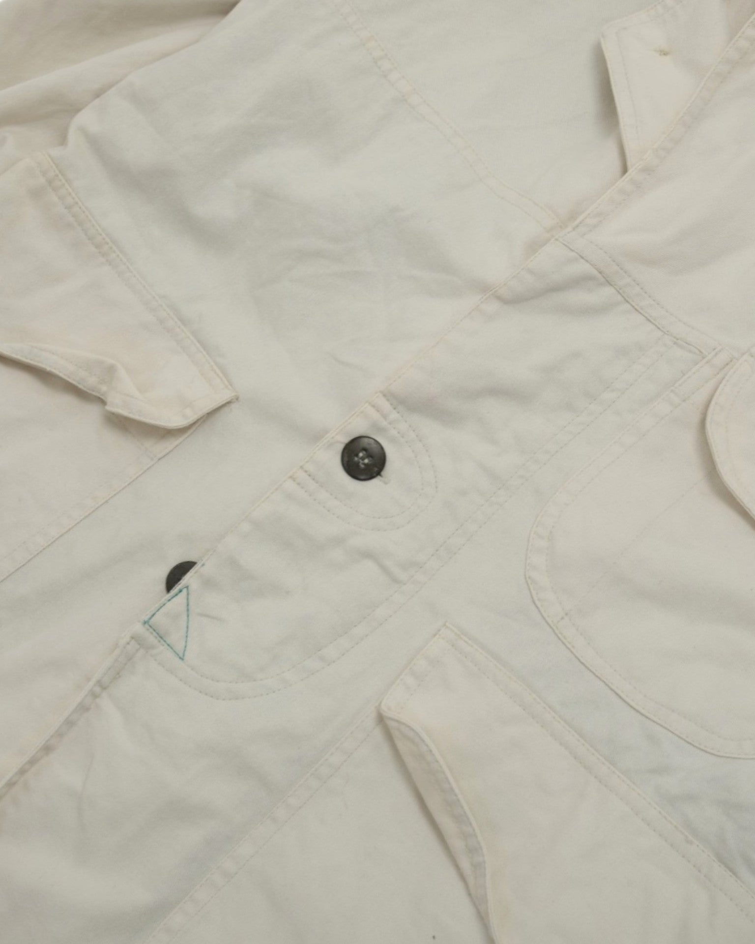 Off-White Cotton Chore Coat