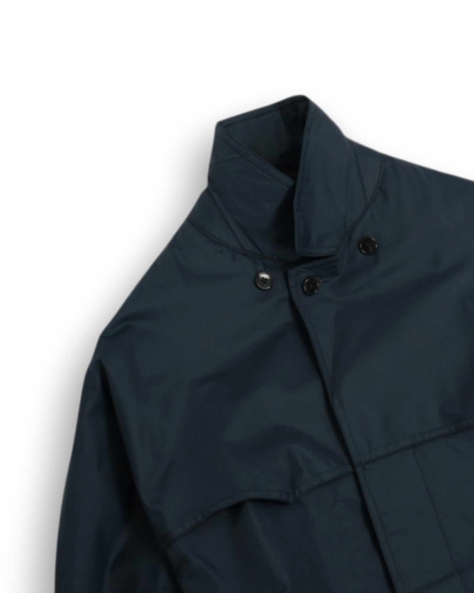 Navy Western Rain Coat