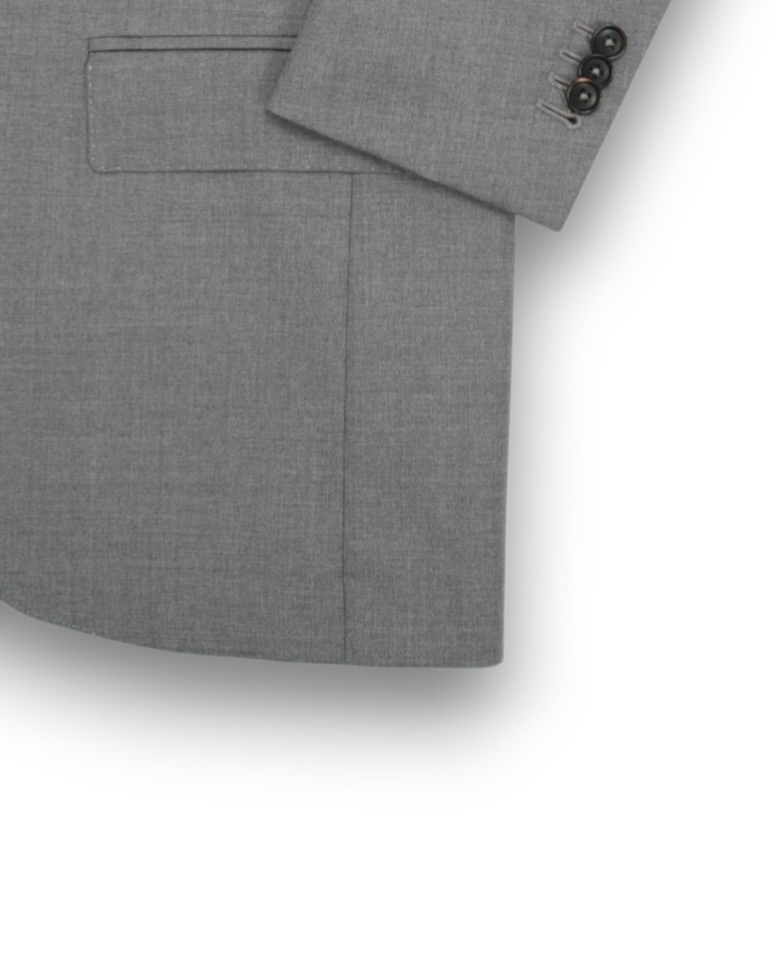Grey 120's Guabello Wool Suit