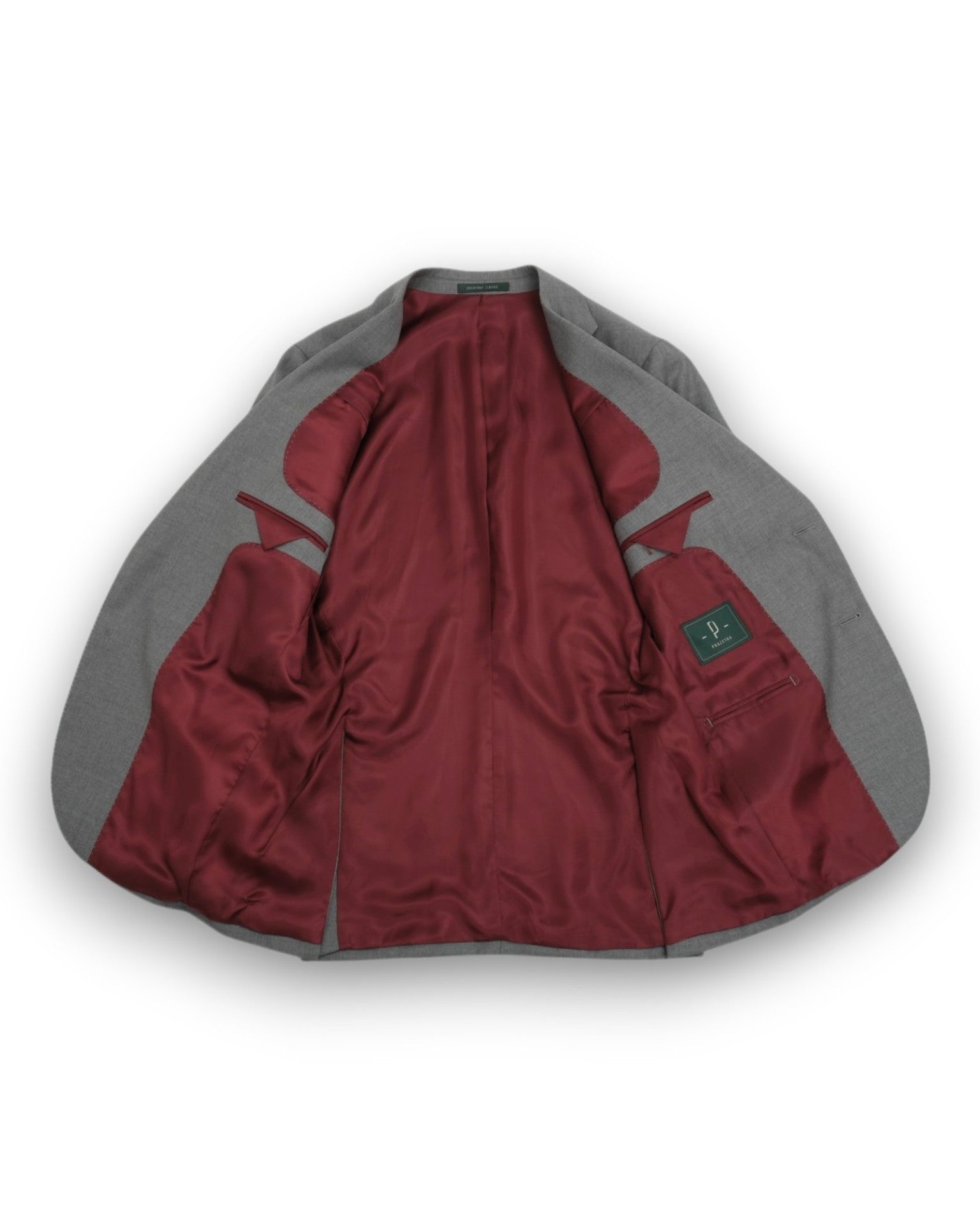 Grey 120's Guabello Wool Suit