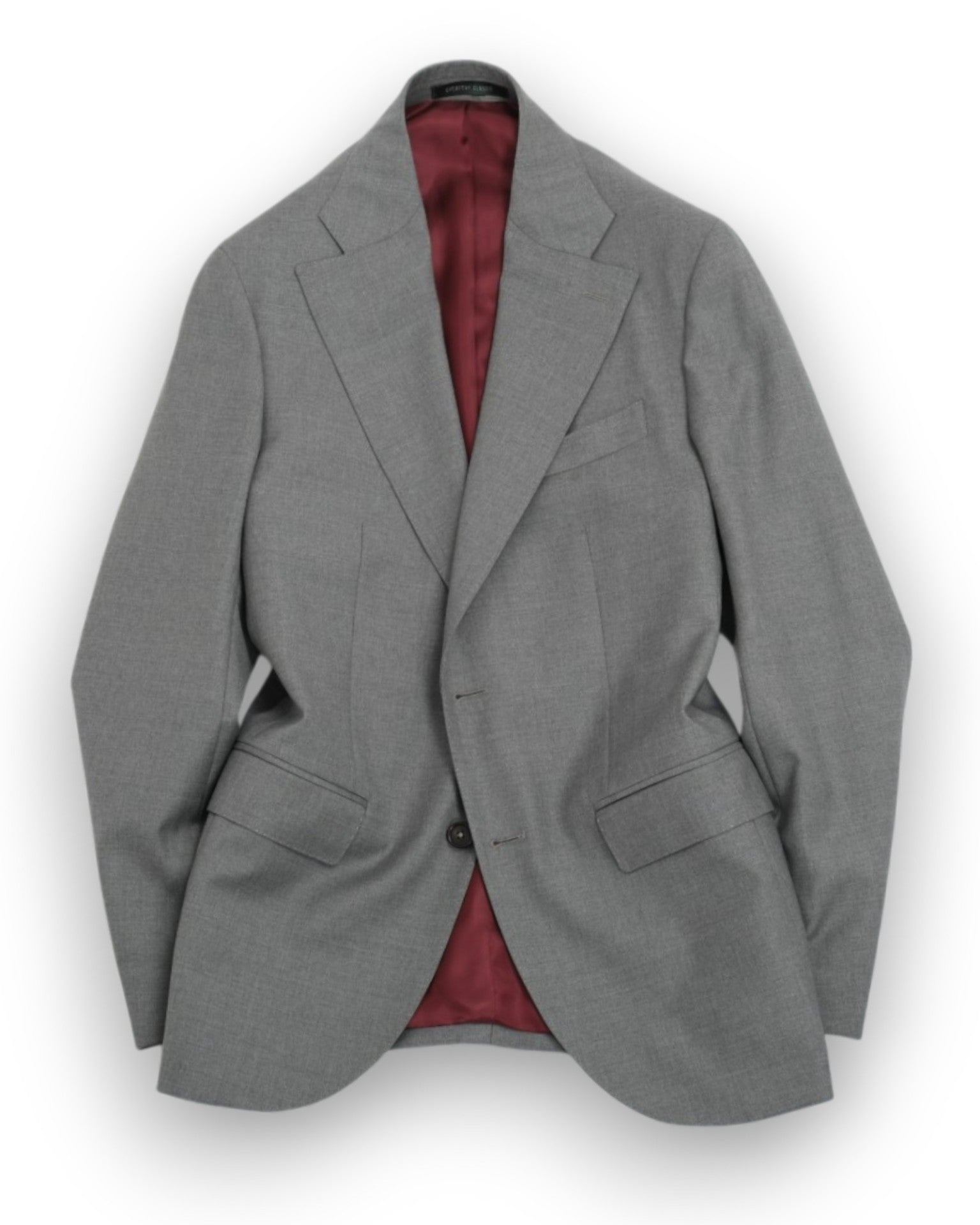 Grey 120's Guabello Wool Suit