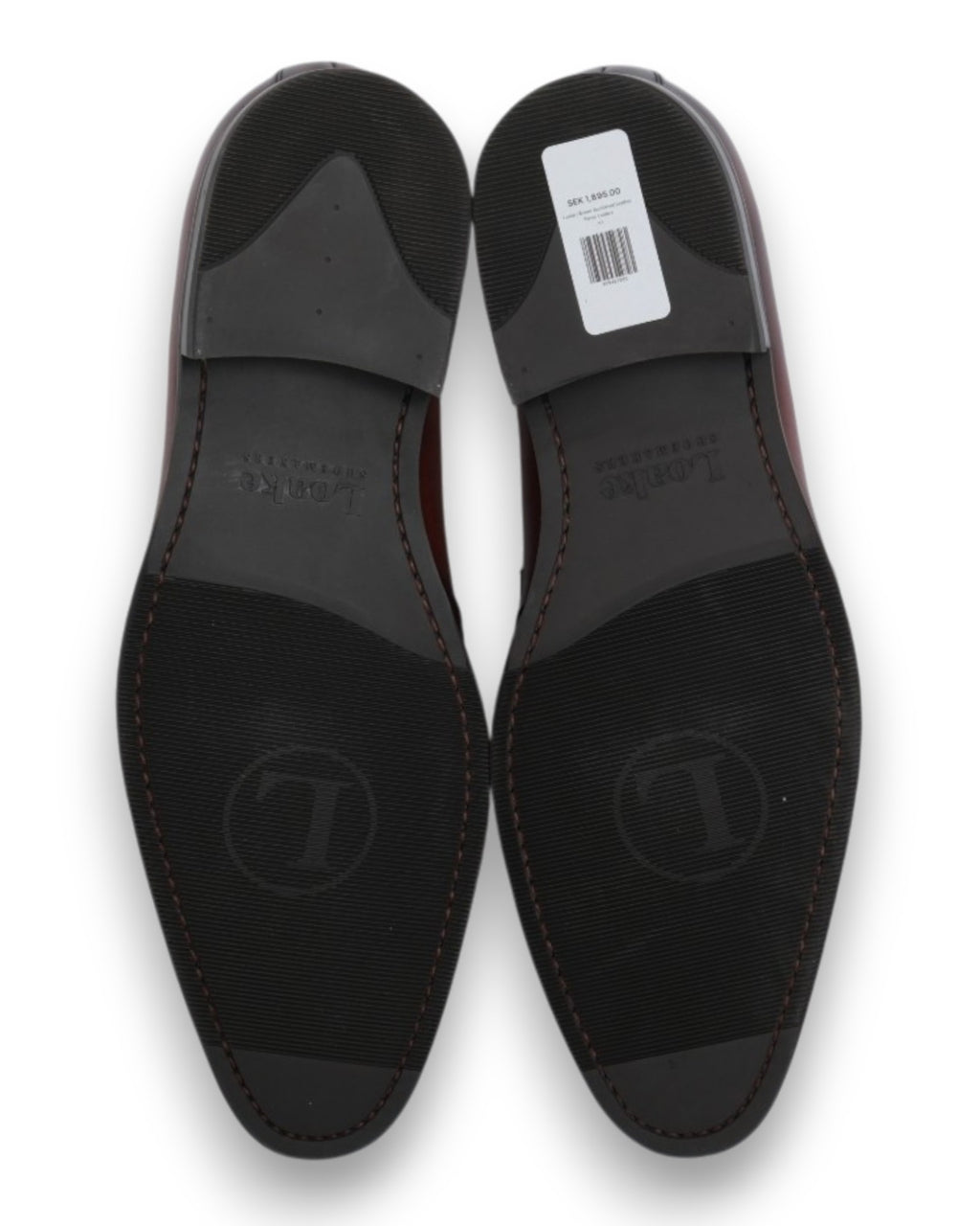 Mahogany Leather Penny Loafers