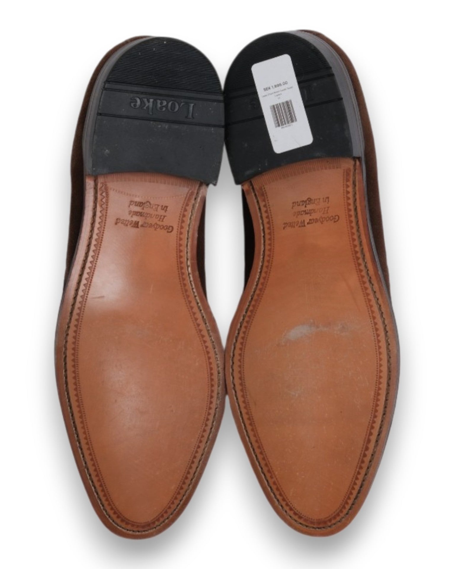 Dark Brown Suede Tassel Loafers