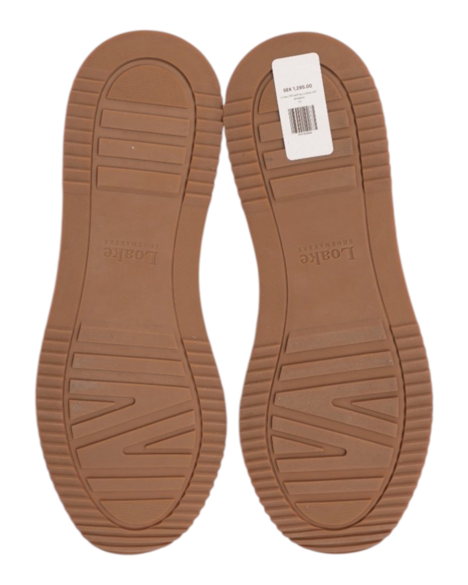 White/Grey Leather GAT Sneakers