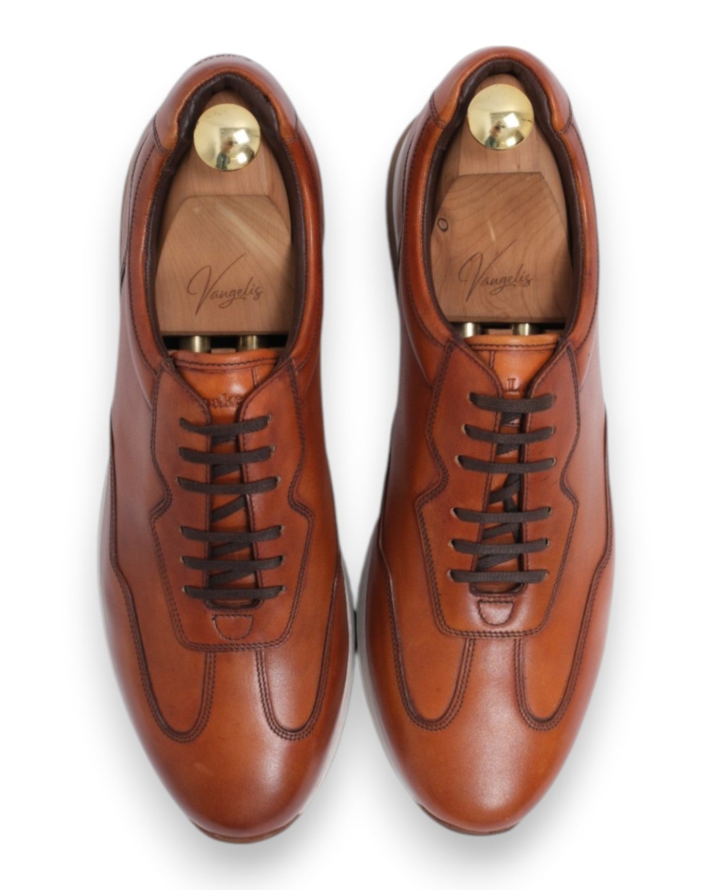 Light Brown Leather Runners