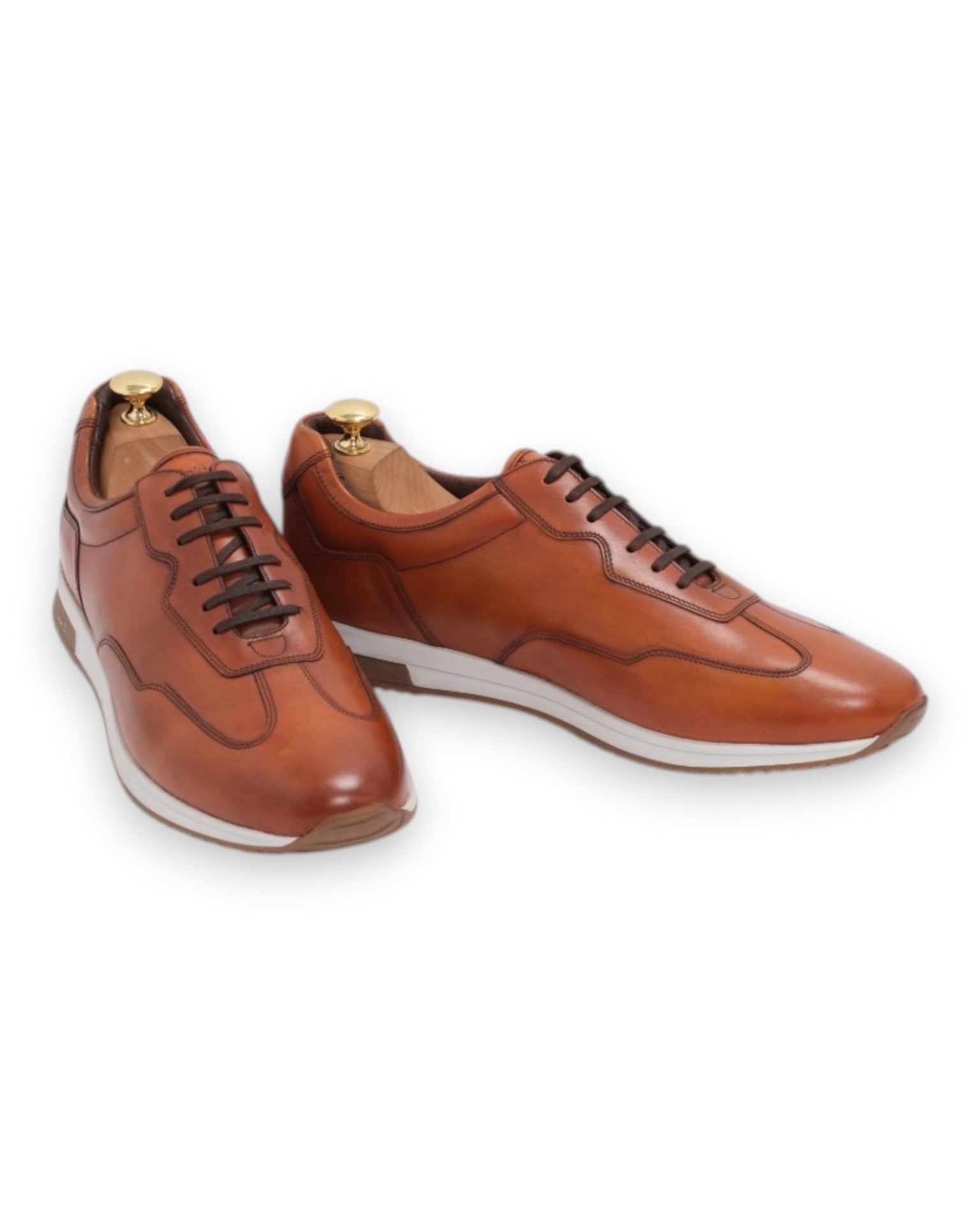 Light Brown Leather Runners