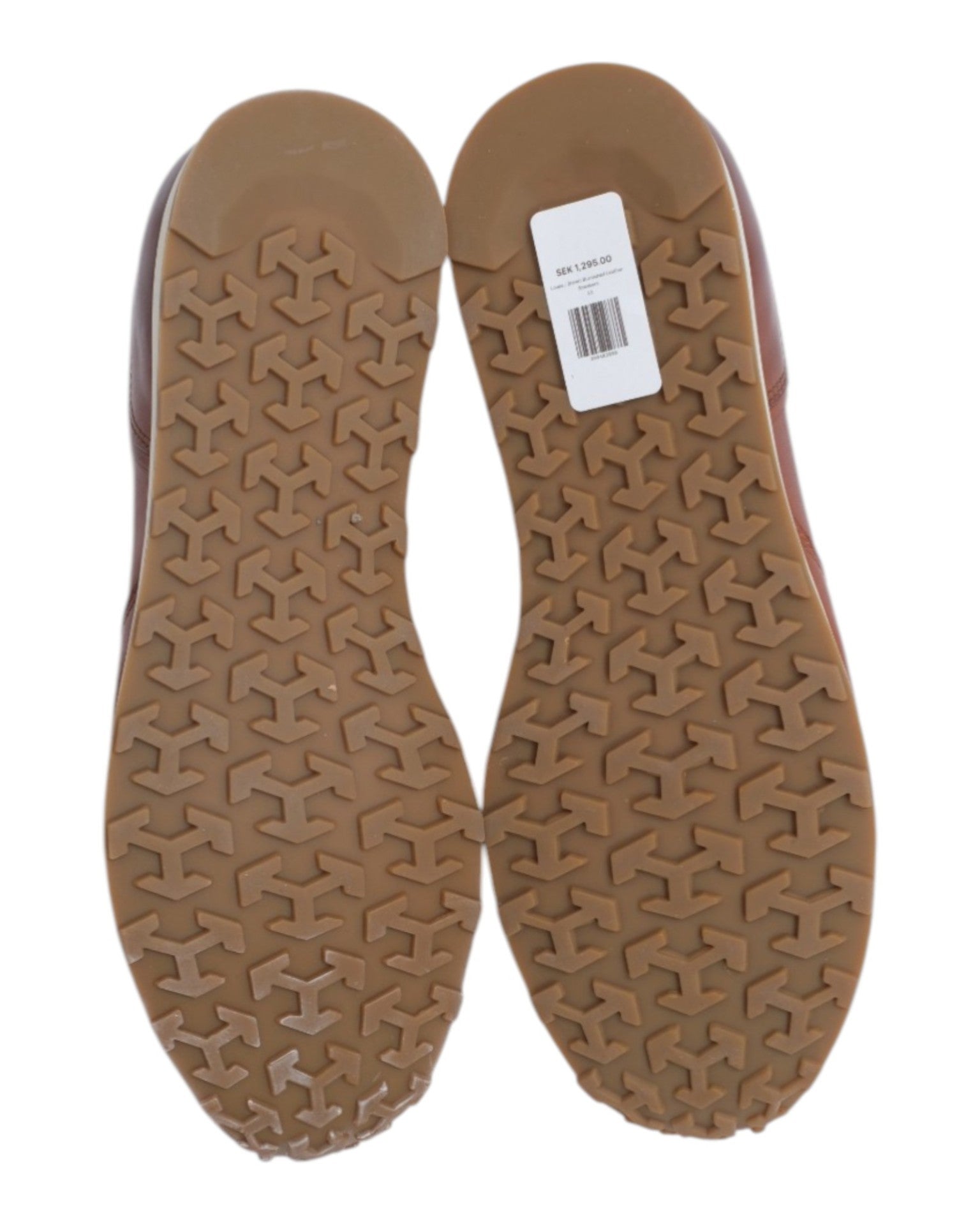 Burnished Brown Leather Runners