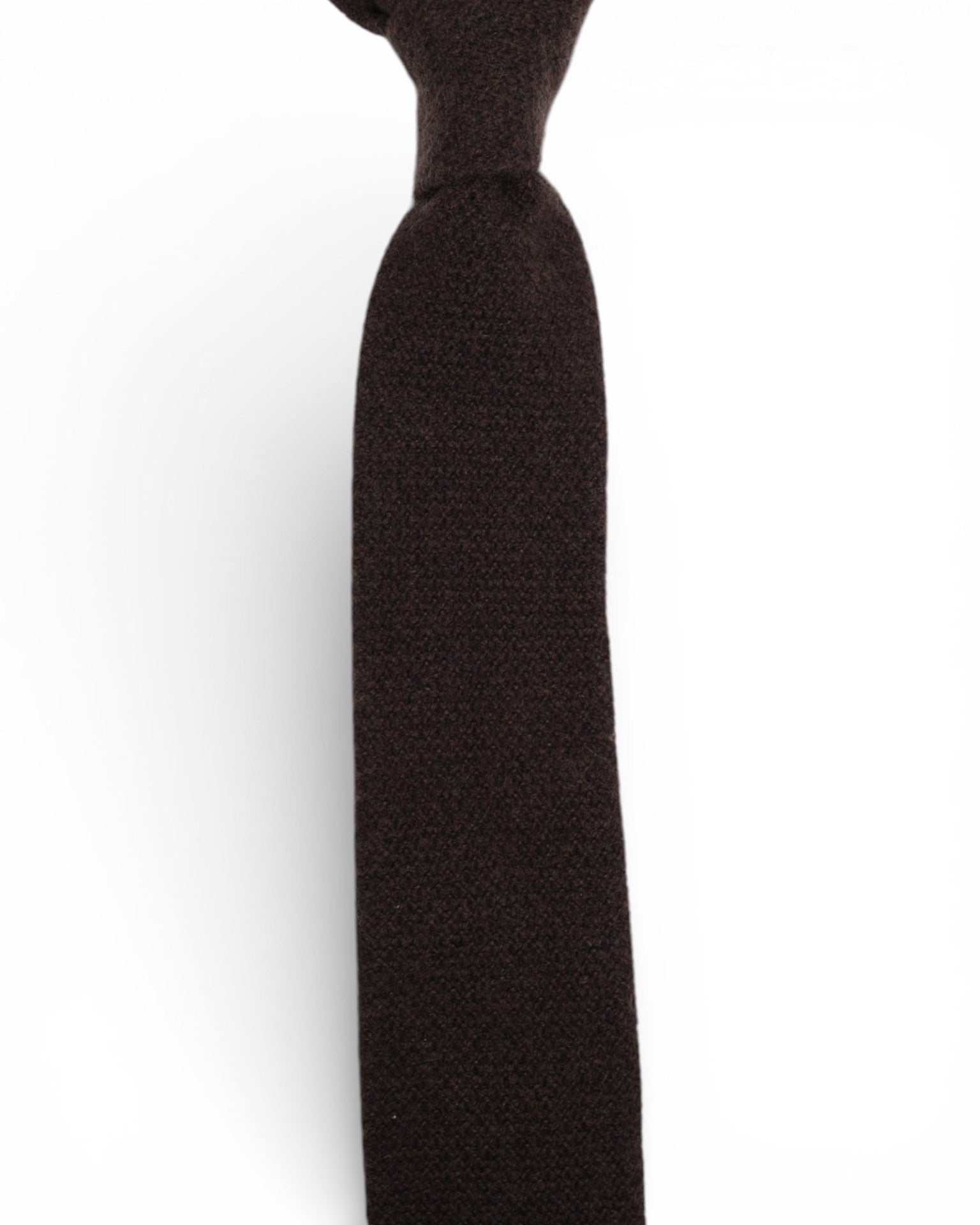 Brown Cashmere Tie