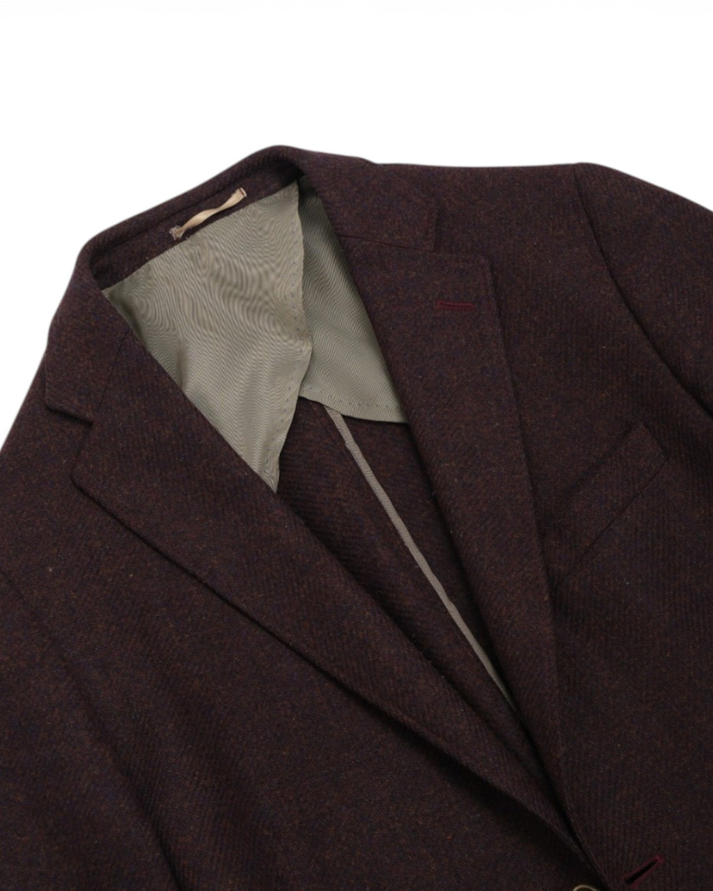Burgundy Twill Sports Jacket