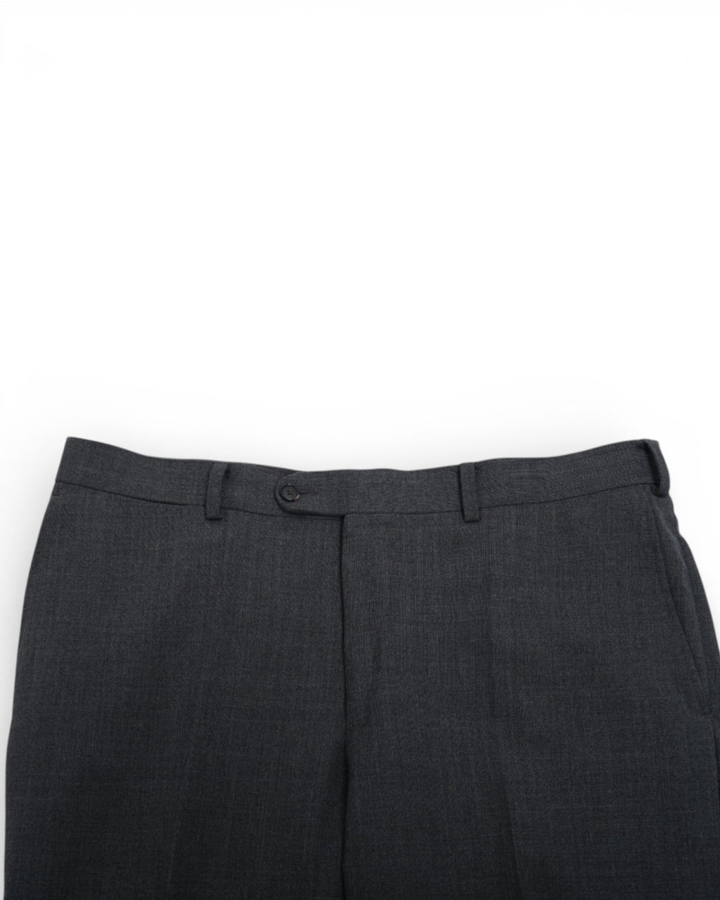 Grey Unlined DB. Wool Suit