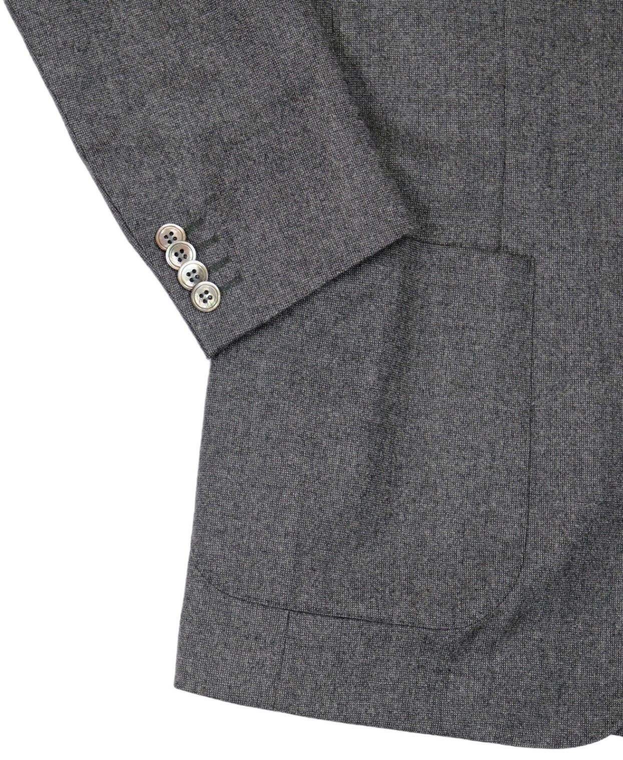 Grey Flannel Wool Suit