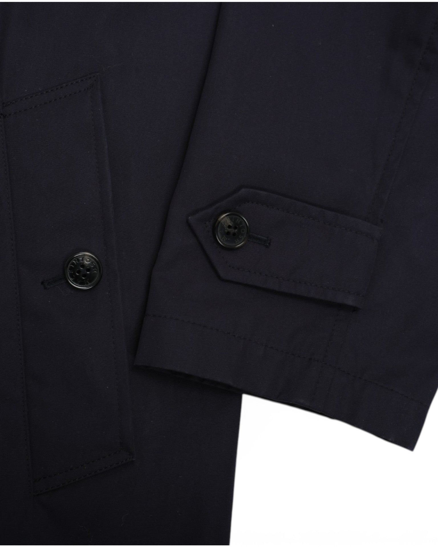 Navy Raglan Coat