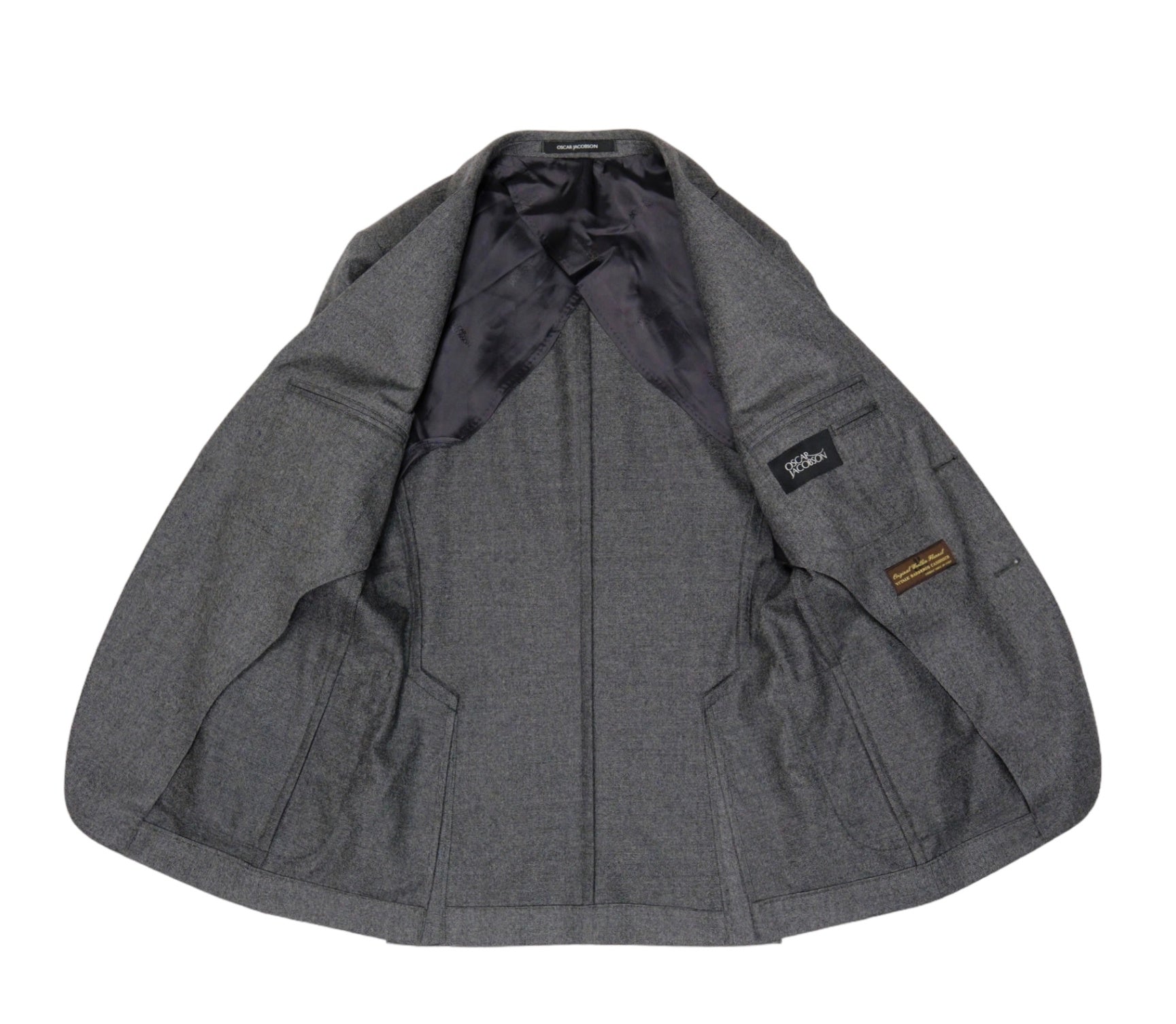 Grey Flannel Wool Suit