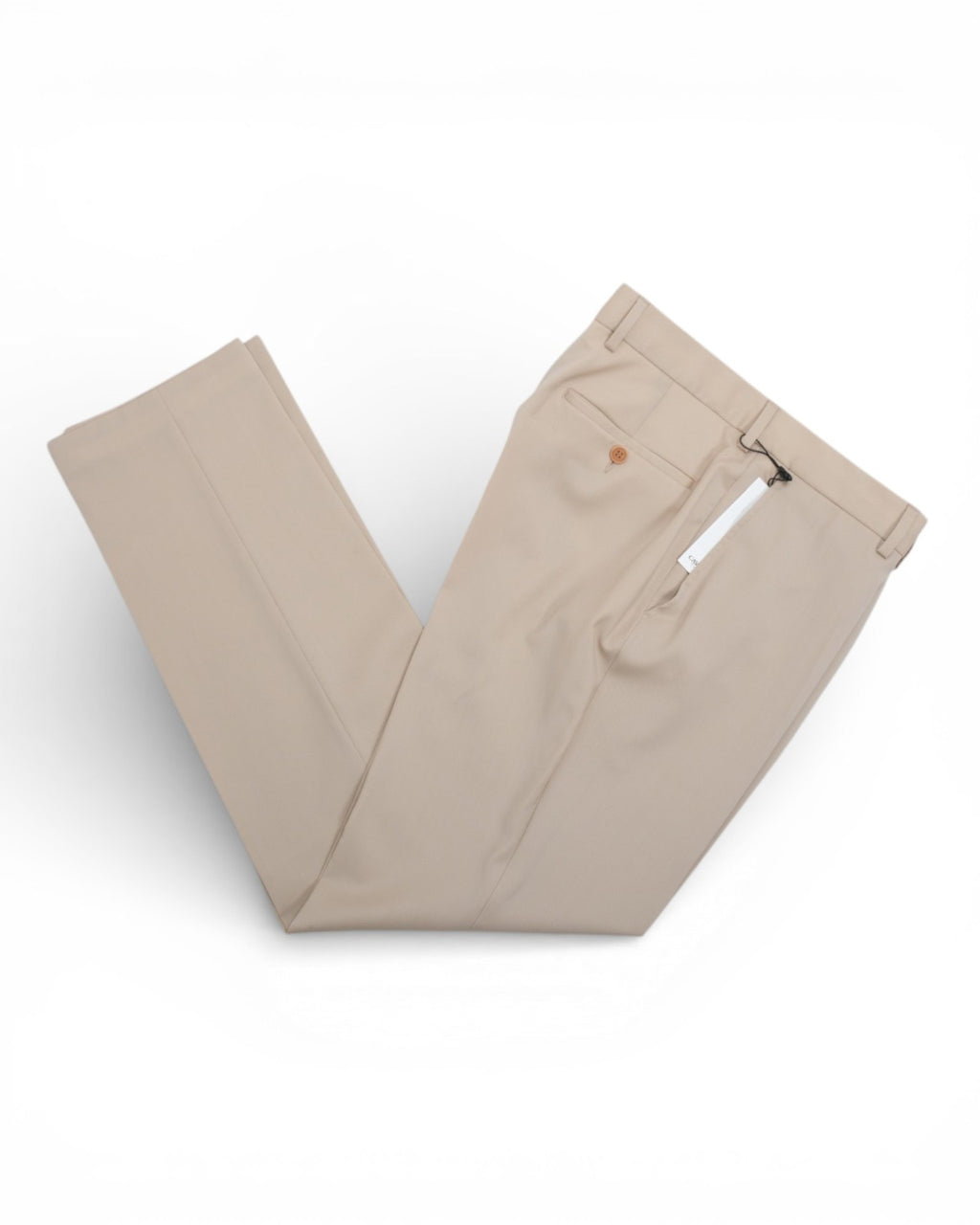 Beige Wool Trousers