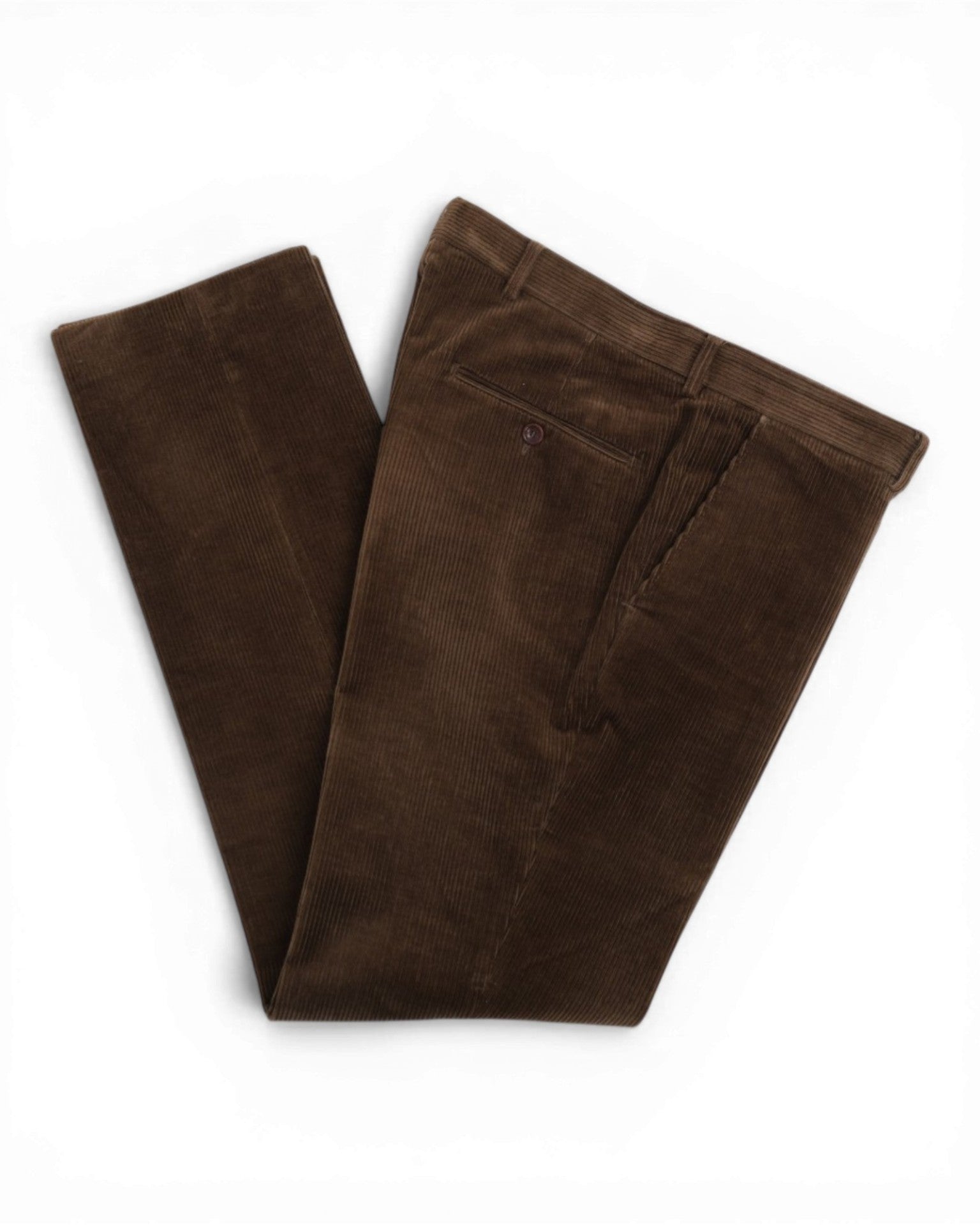 Dark Brown Corduroy Trousers