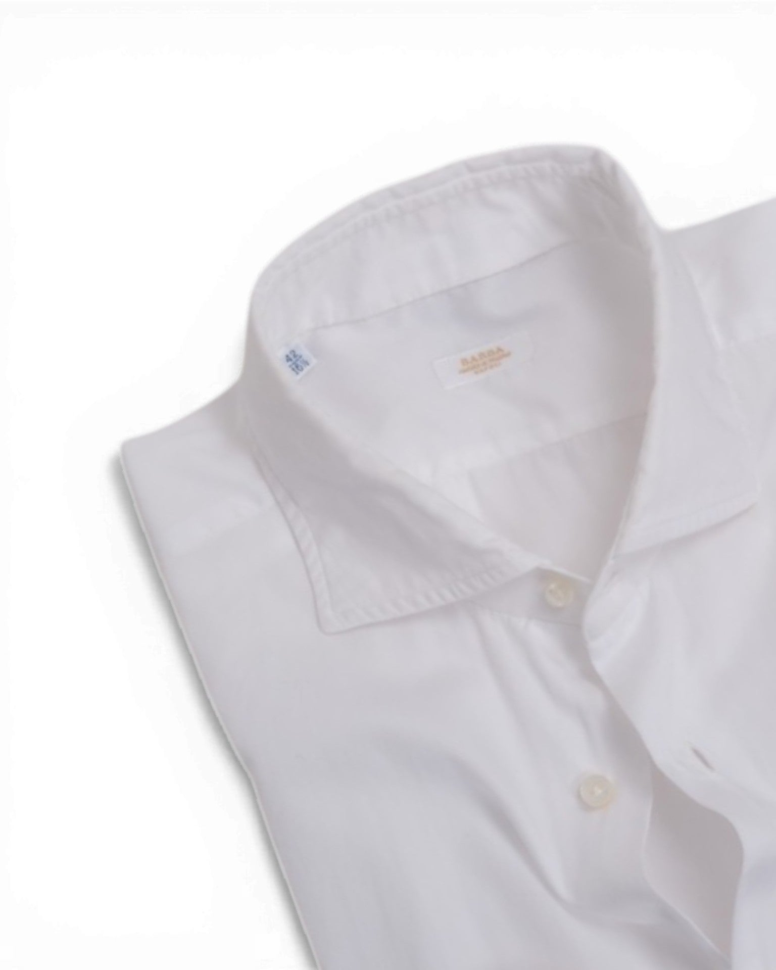 White Light Weight Poplin Cotton Shirt