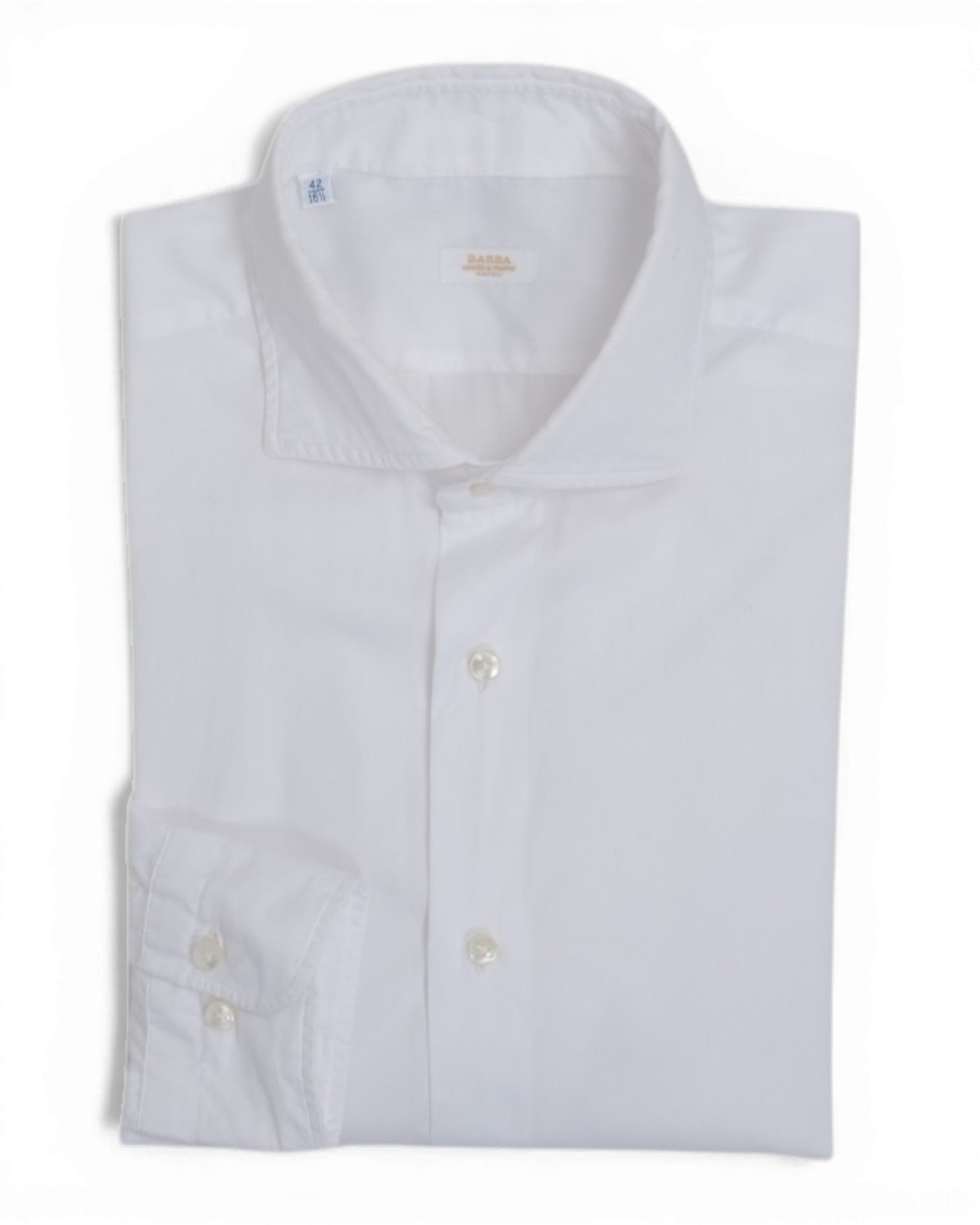 White Light Weight Poplin Cotton Shirt