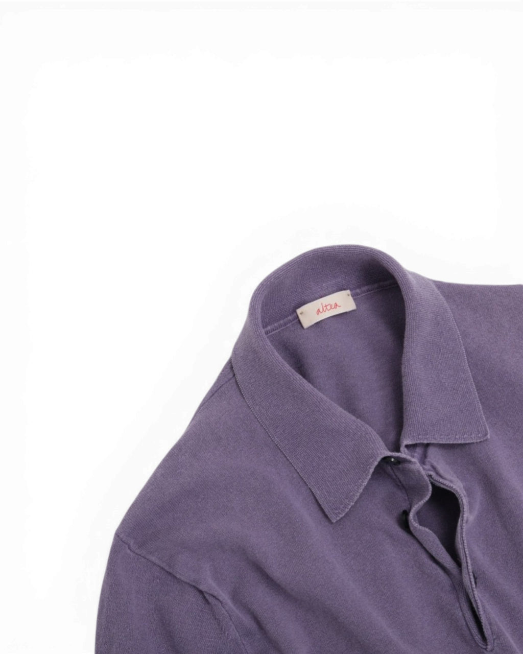 Purple Cotton Polo