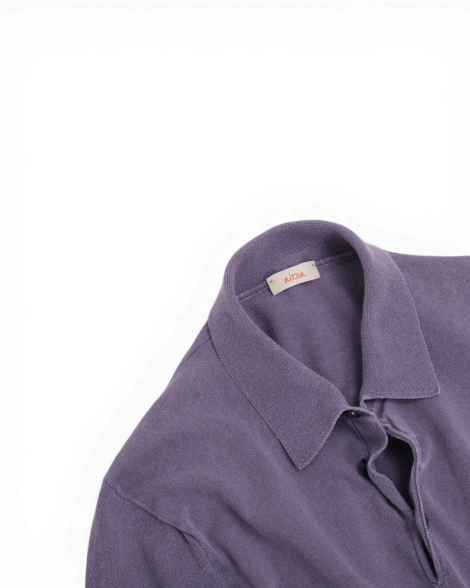 Purple Cotton Polo