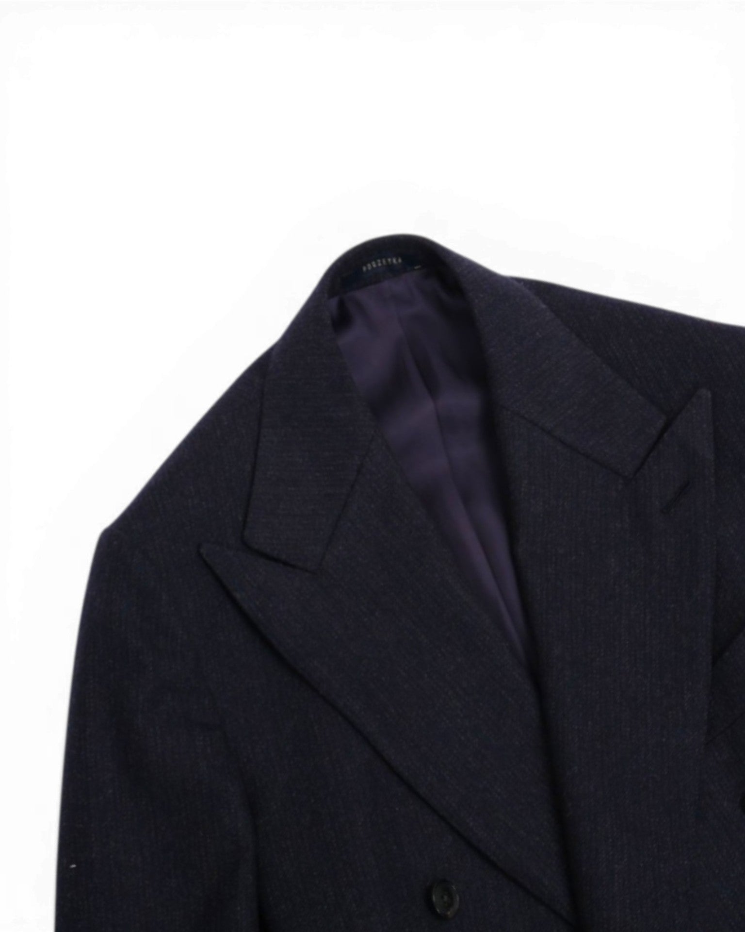 Navy & Brown Tweed DB. Suit