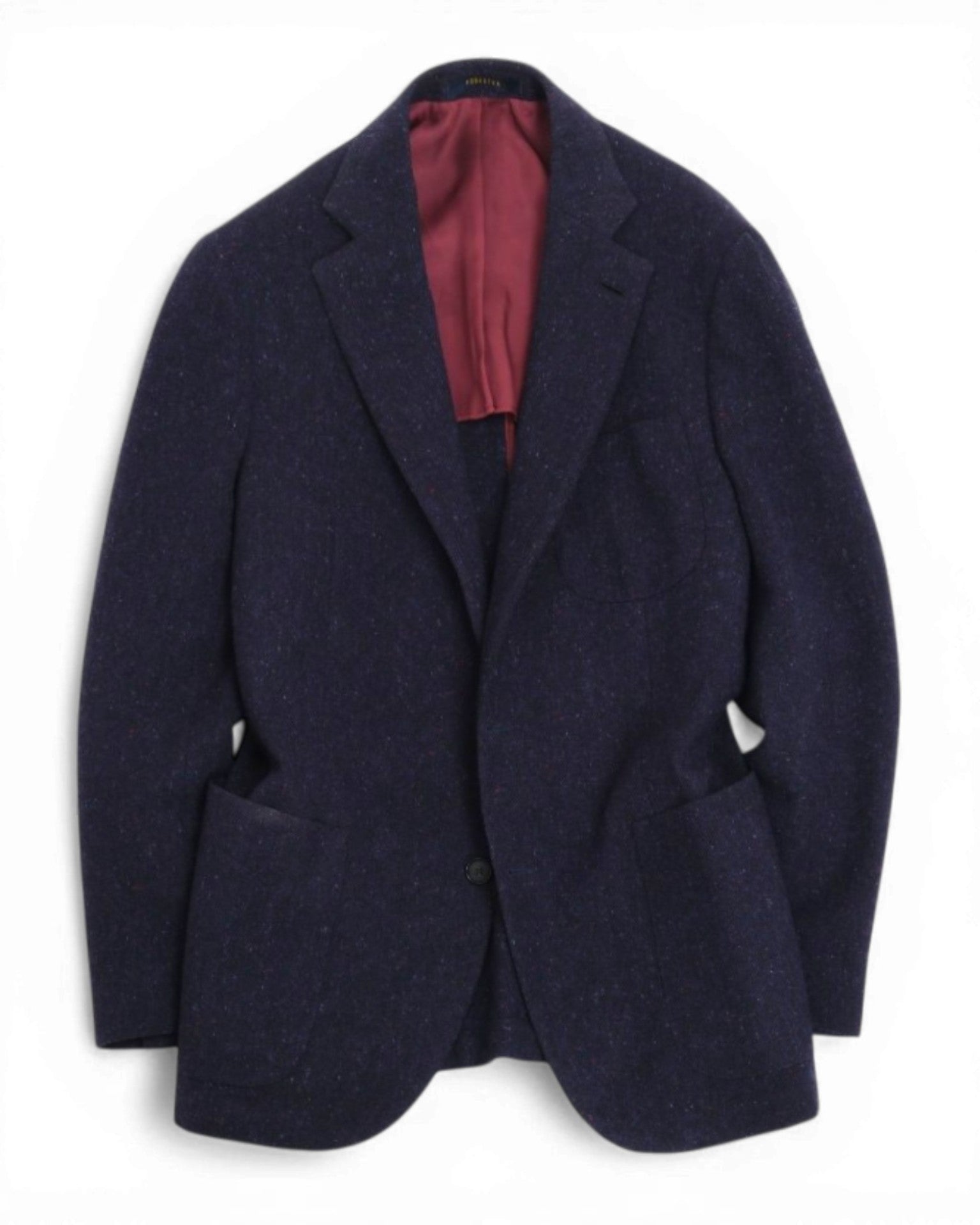 Navy Donegal Tweed Sports Jacket