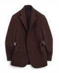 Brown Herringbone Tweed Sports Jacket