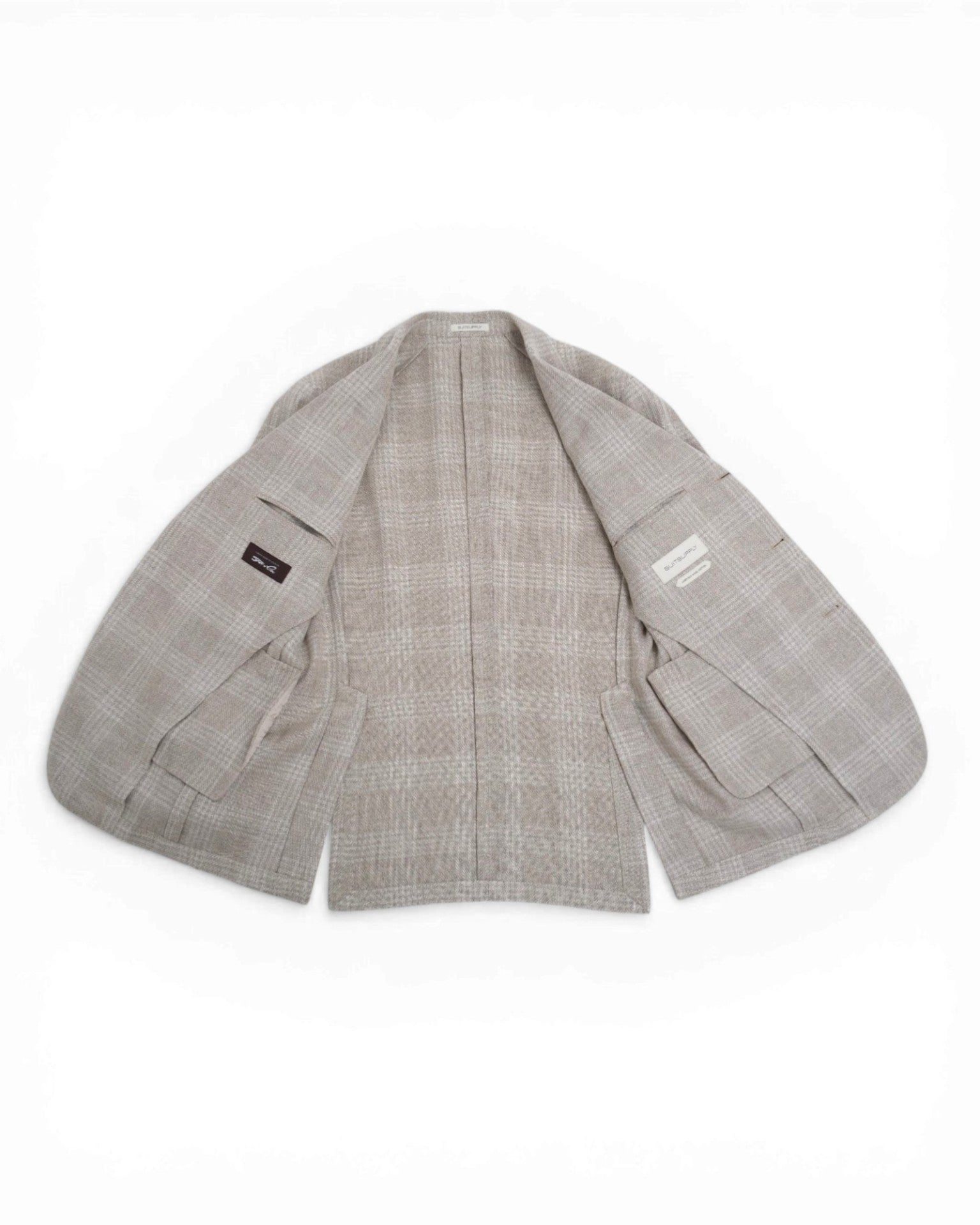 Oatmeal Glen Check Sports Jacket