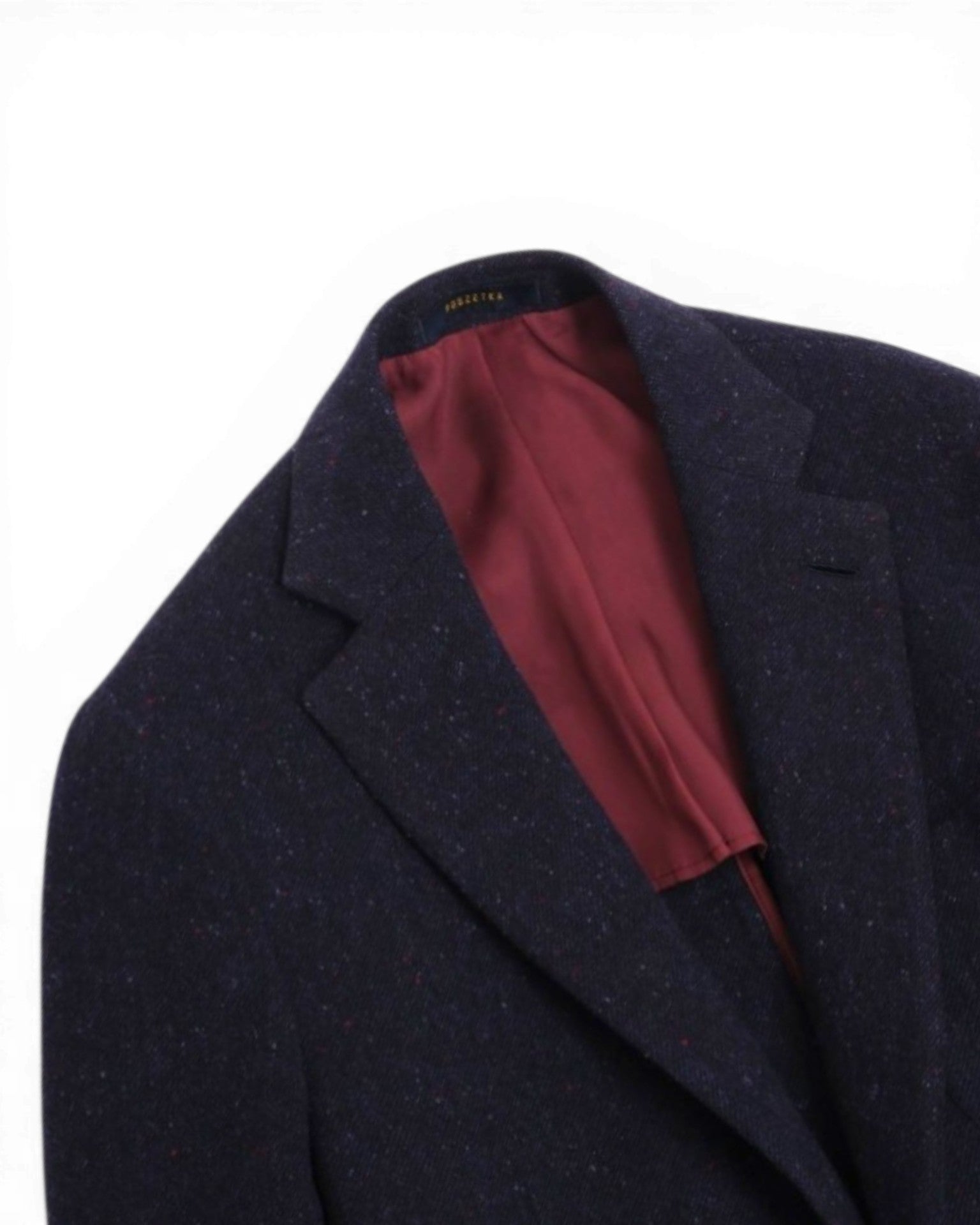 Navy Donegal Tweed Sports Jacket
