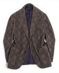 Navy/Beige Cotton Cord Sports Jacket