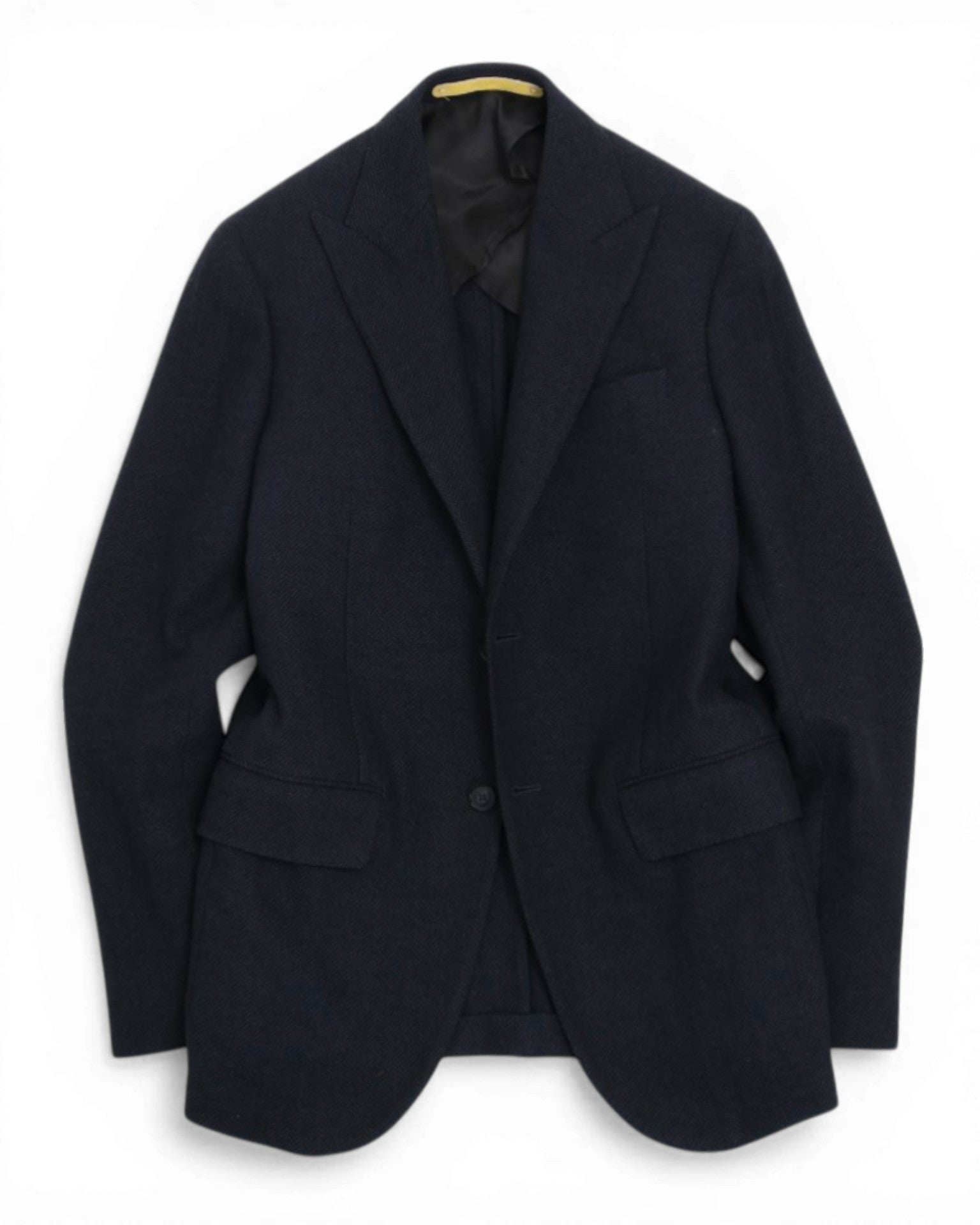 Navy Herringbone Sports Jacket