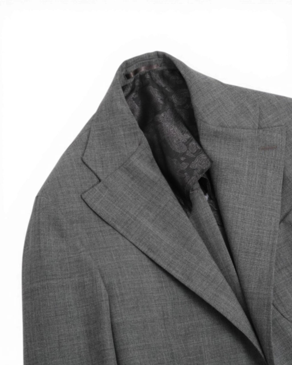 Sharkskin Worsted Wool Sports Jacket