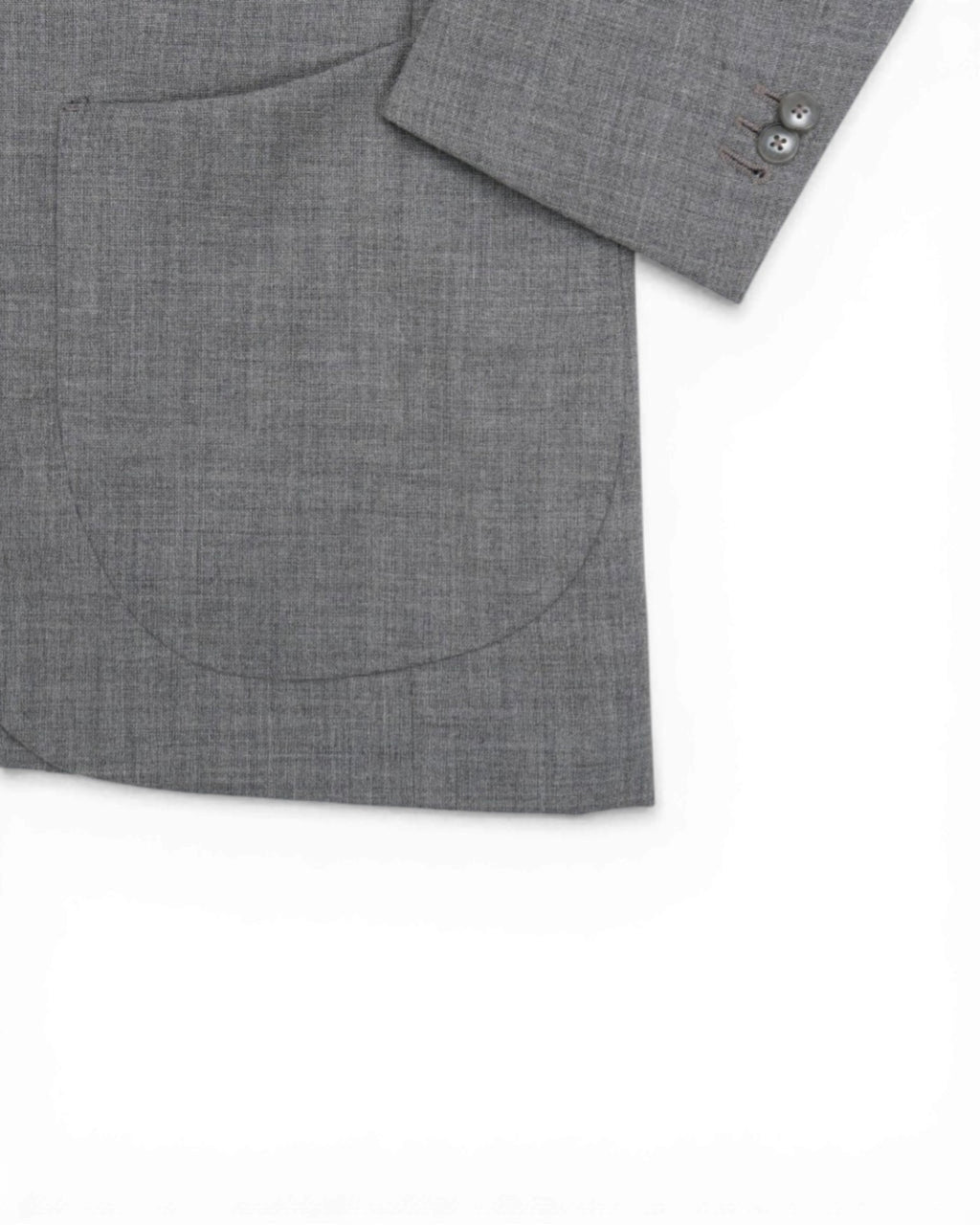 Sharkskin Worsted Wool Sports Jacket