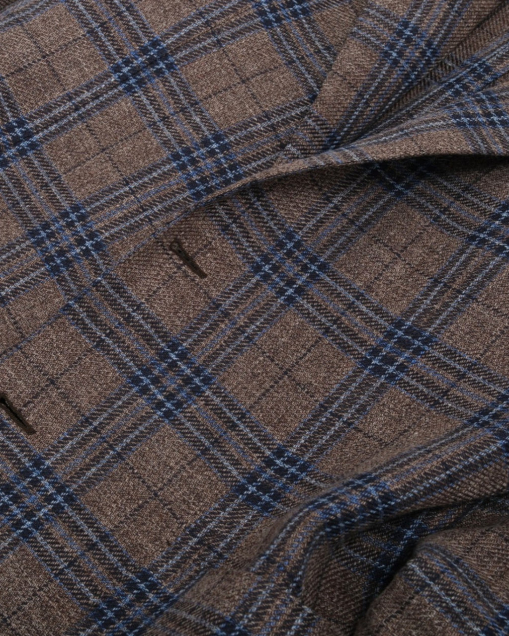 Brown/Blue Plaid Check VBC. Sports Jacket