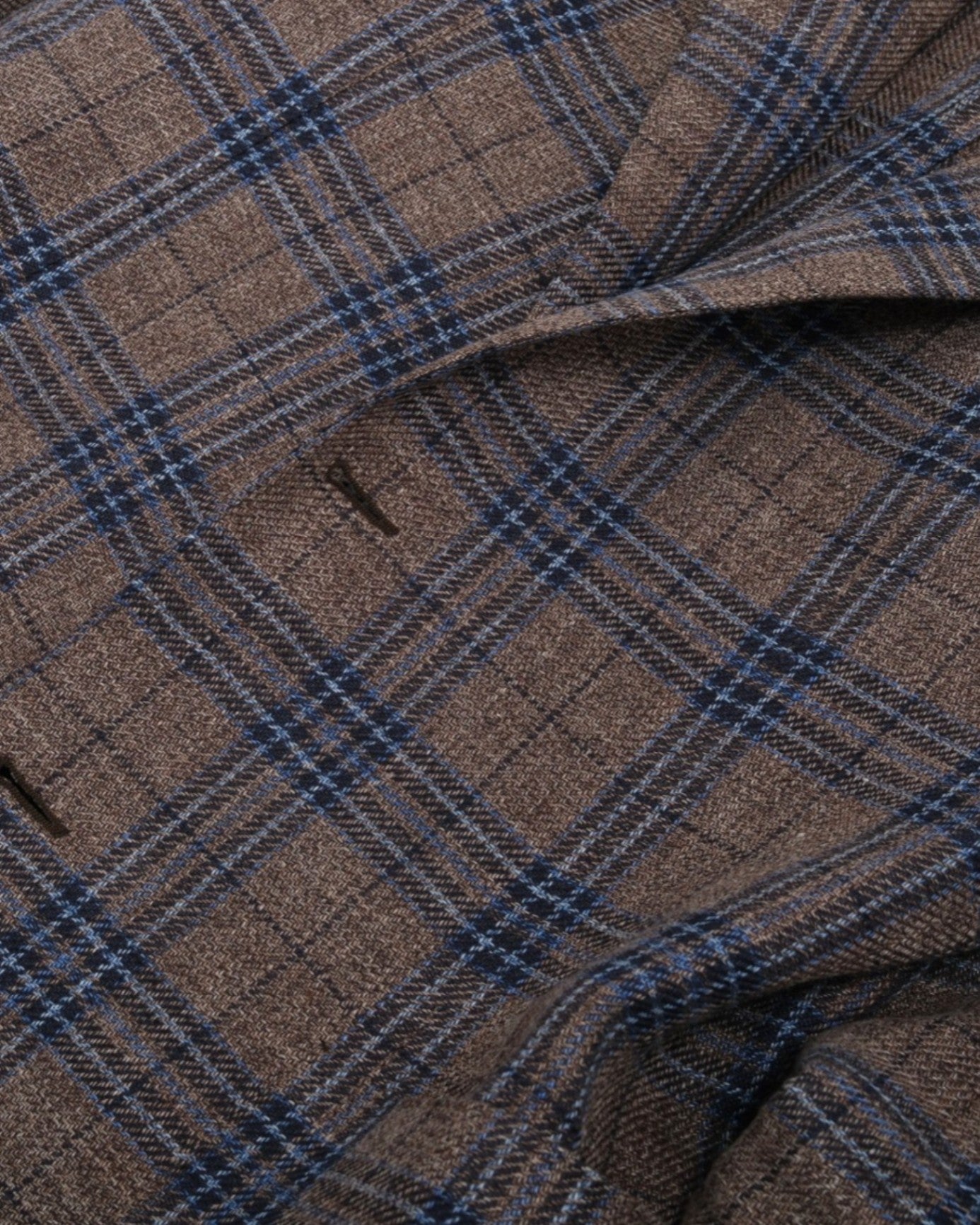 Brown/Blue Plaid Check VBC. Sports Jacket