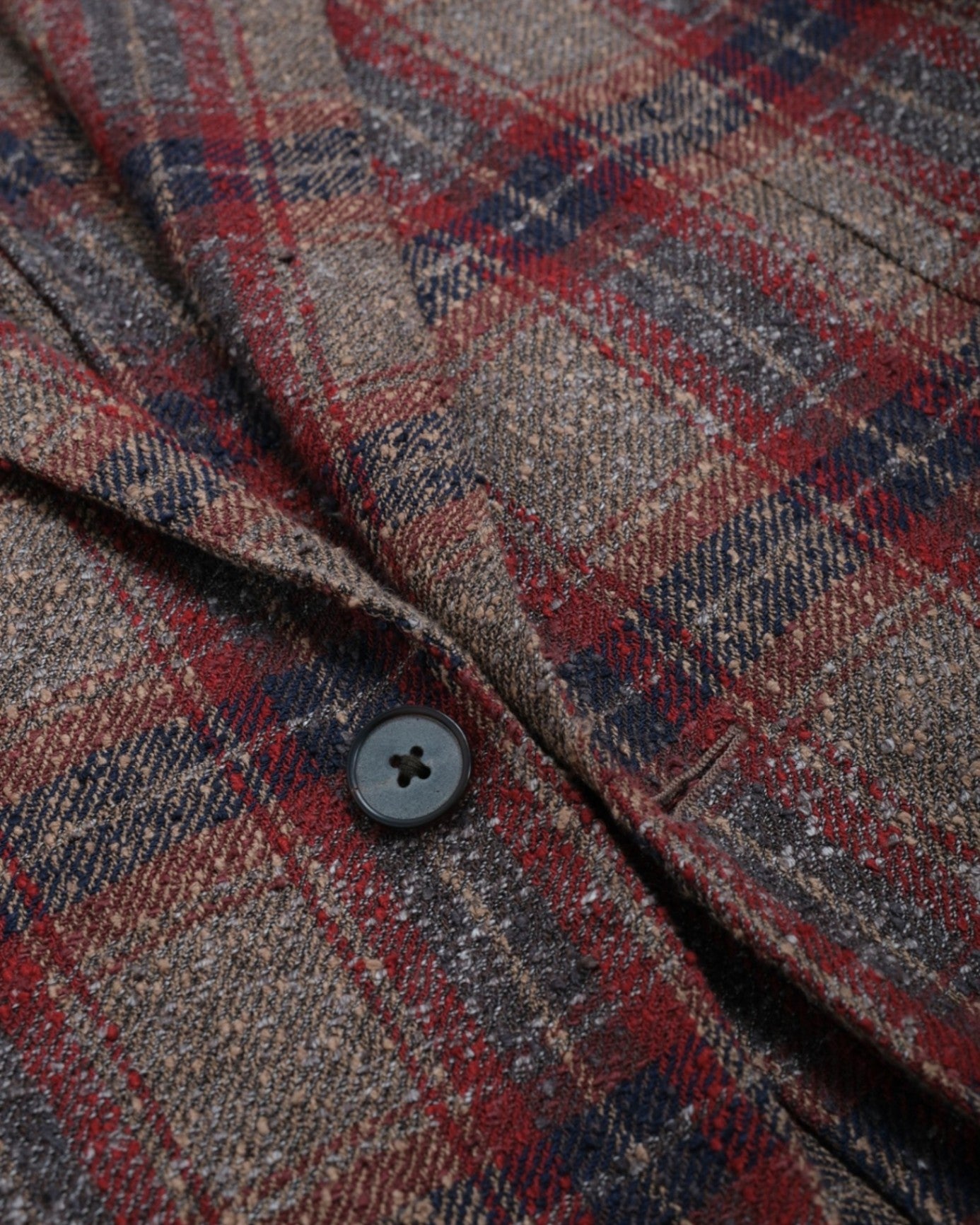 Multicolour Ferla Linen Blend Sports Jacket