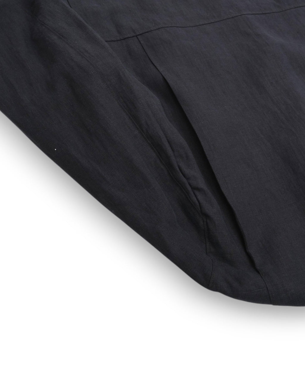 Navy Linen Chore Jacket