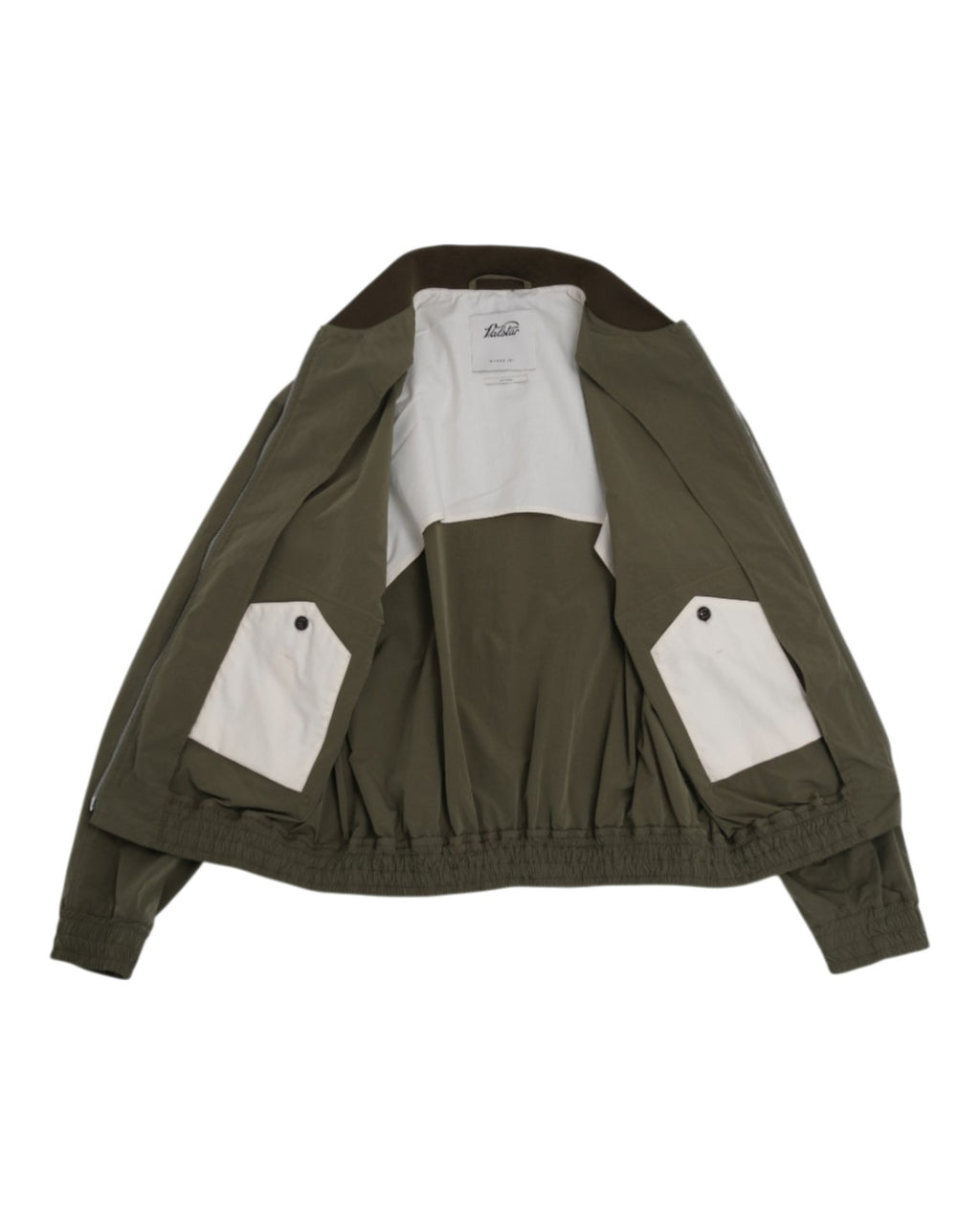 Olive Cotton/Nylon Flight Jacket