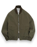 Olive Cotton/Nylon Flight Jacket