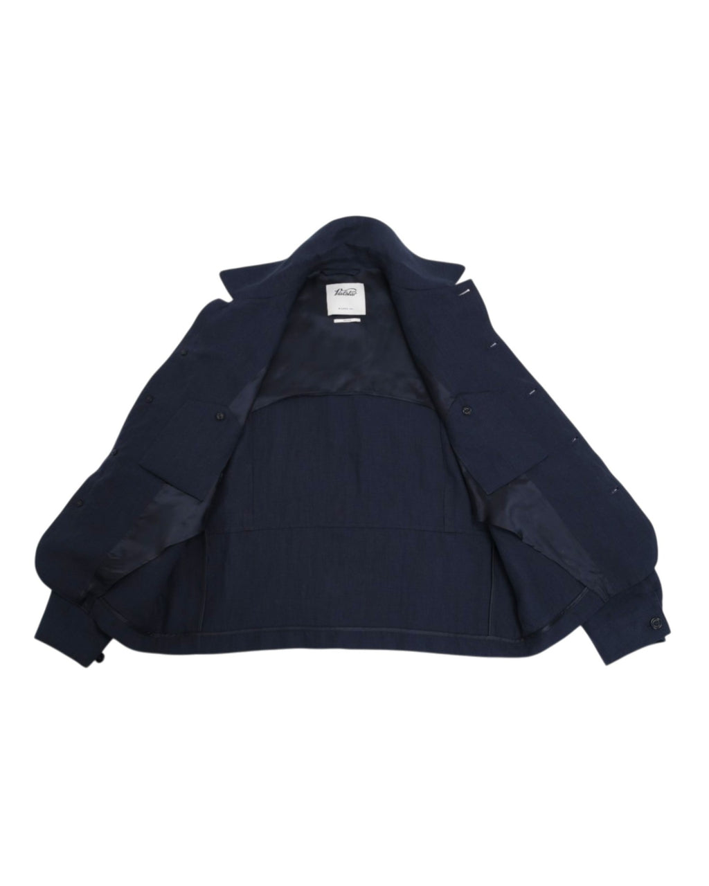 Navy Linen Chore Jacket