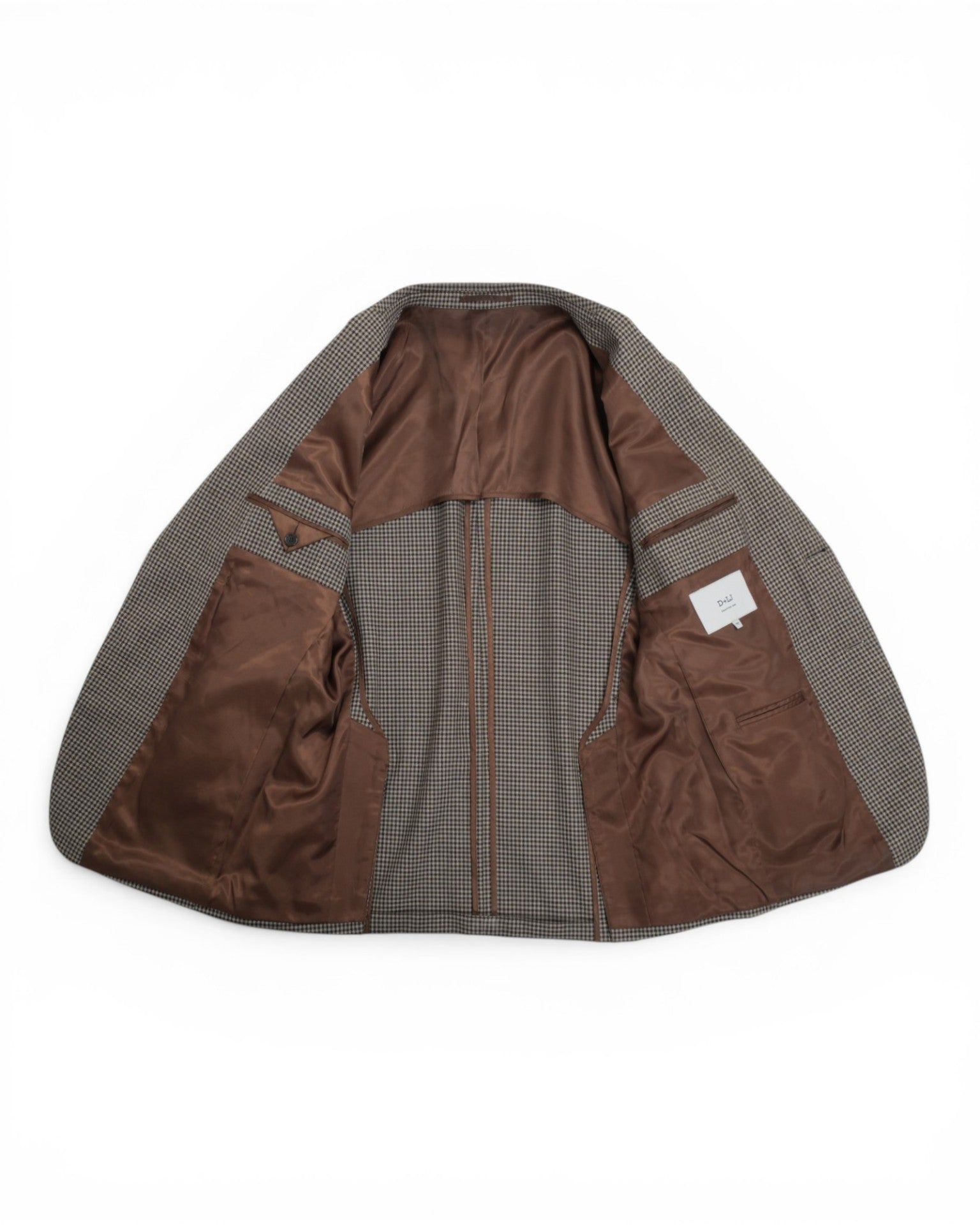 Brown Gunclub Wool Sports Jacket