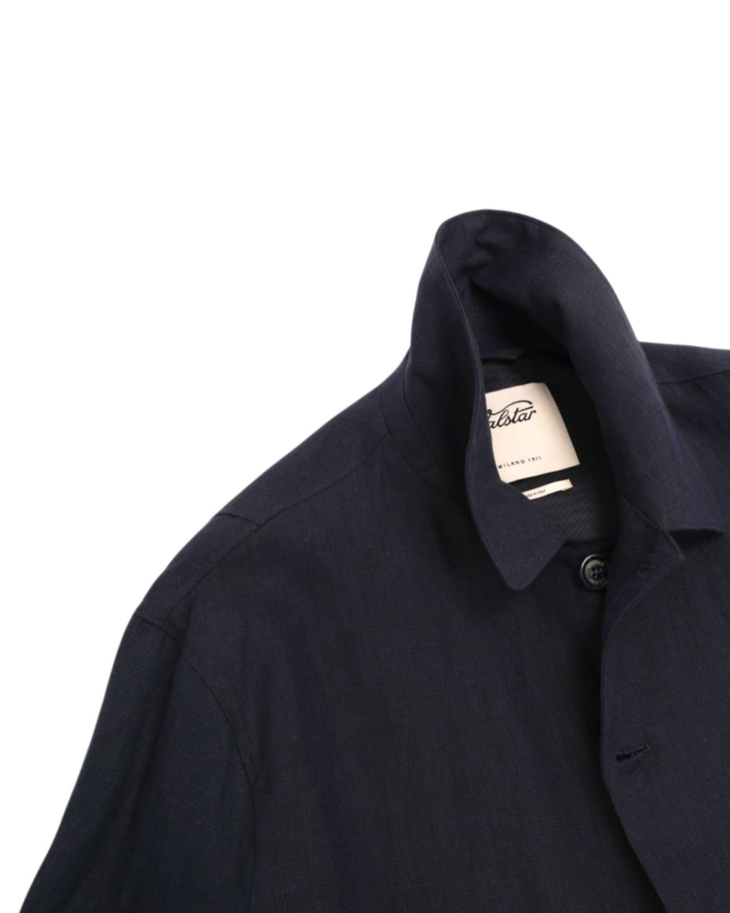 Navy Linen Chore Jacket