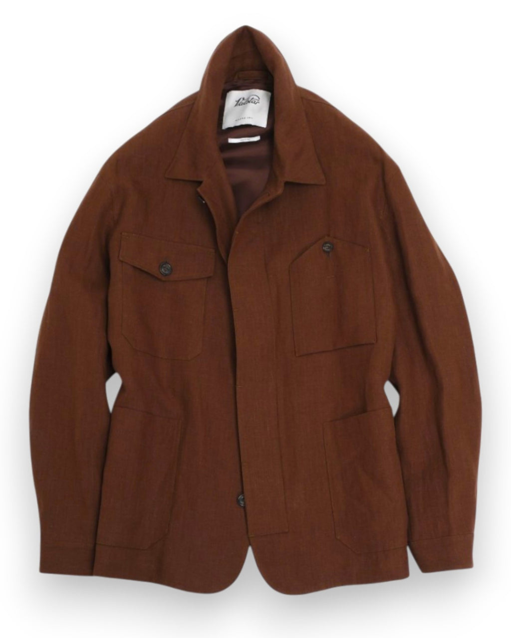 Mocca Linen Chore Jacket