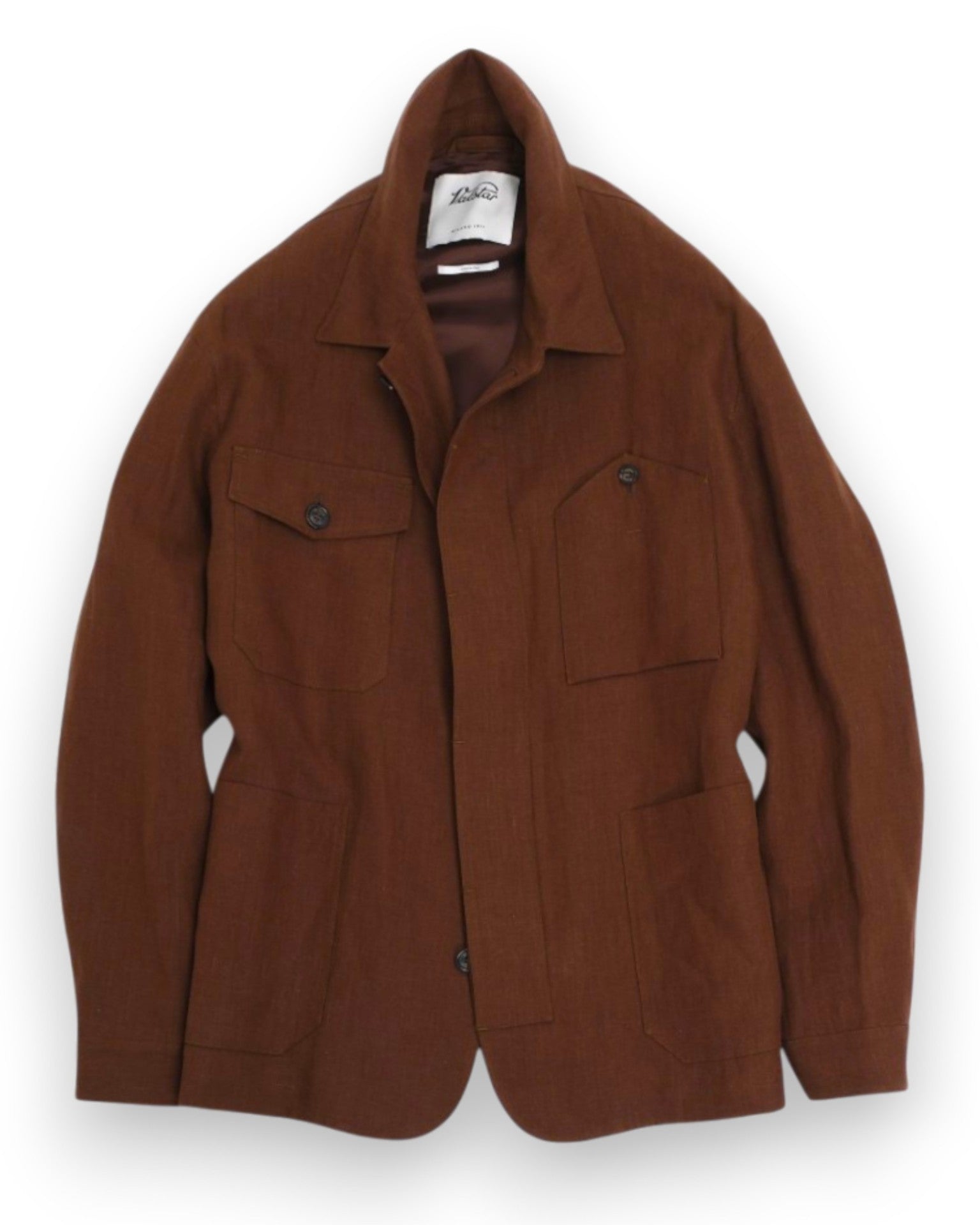 Mocca Linen Chore Jacket