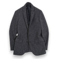 Charcoal Herringbone Tweed Sports Jacket