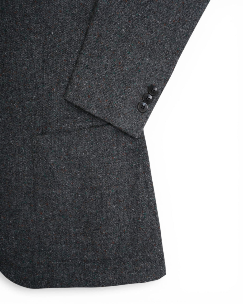 Pigeon Grey Wool Tweed Donegal Sports Jacket
