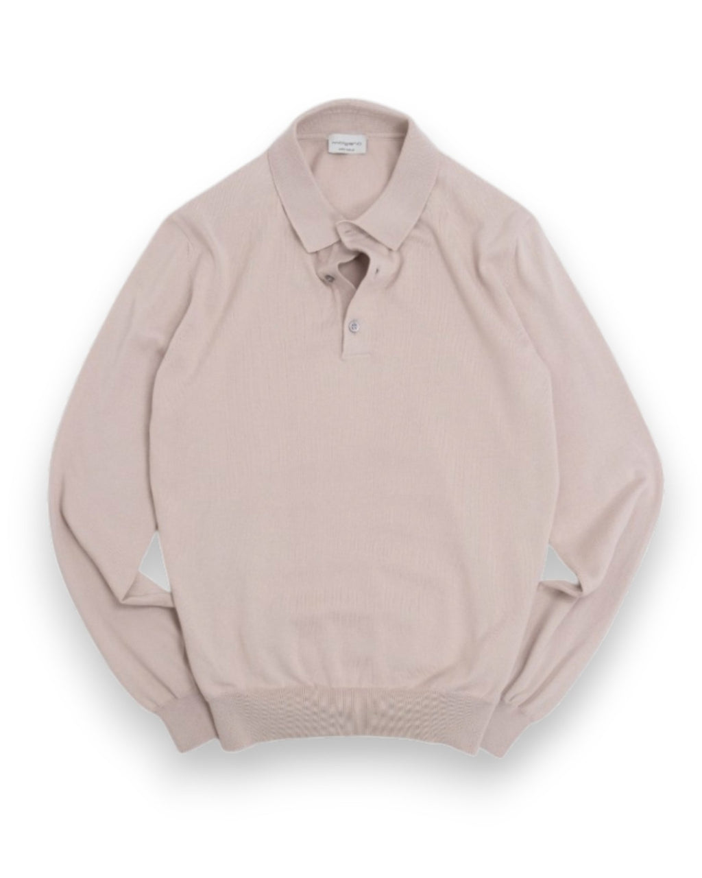 Light Beige Cotton Polo