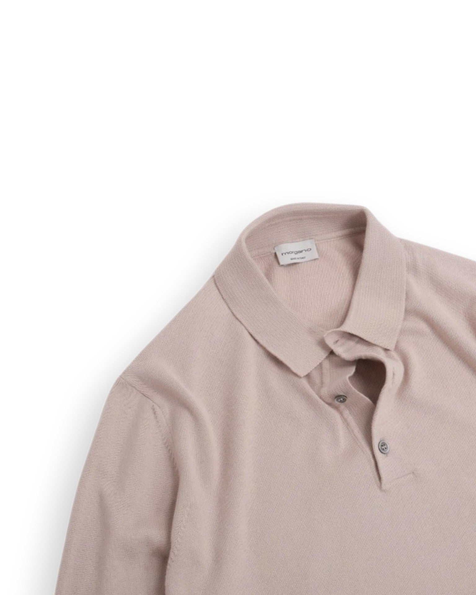 Light Beige Cotton Polo