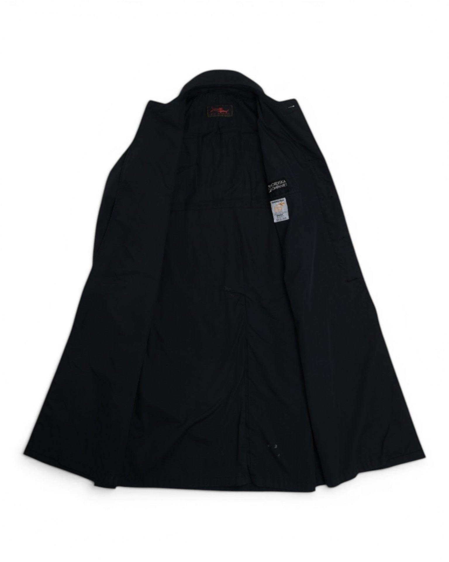 Black Raglan Car Coat