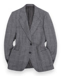 Black/Grey Herringbone Sports Jacket